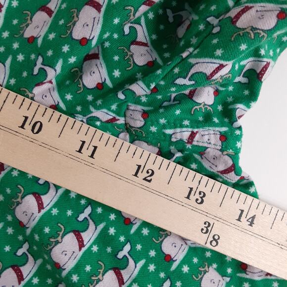 Vineyard Vines Flannel Pajama Pants Christmas Whales Rudolph Mens M Flannel - Picture 9 of 10